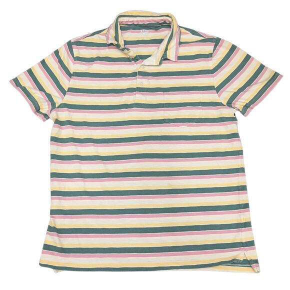 J.CREW Other - J.Crew Pastel Striped Polo | Men's XL